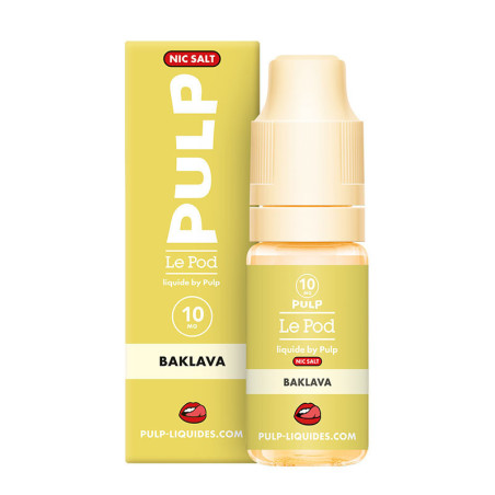 Baklava 10ml Nic Salt - Le Pod Liquide by Pulp