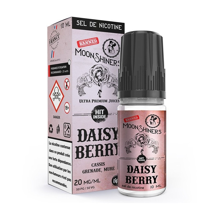 Daisy Berry Sels de Nicotine Moonshiners 10ml