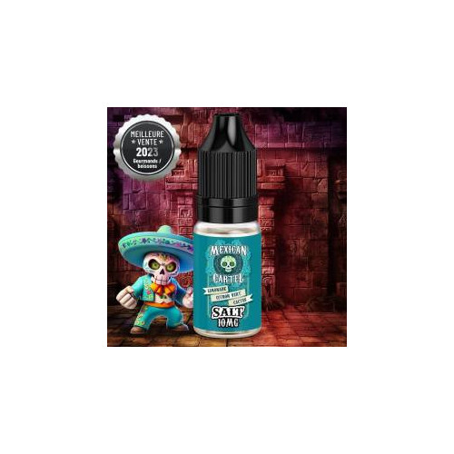 Limonade Citron Vert Cactus 10ML (Sel de nicotine) - Mexican Cartel