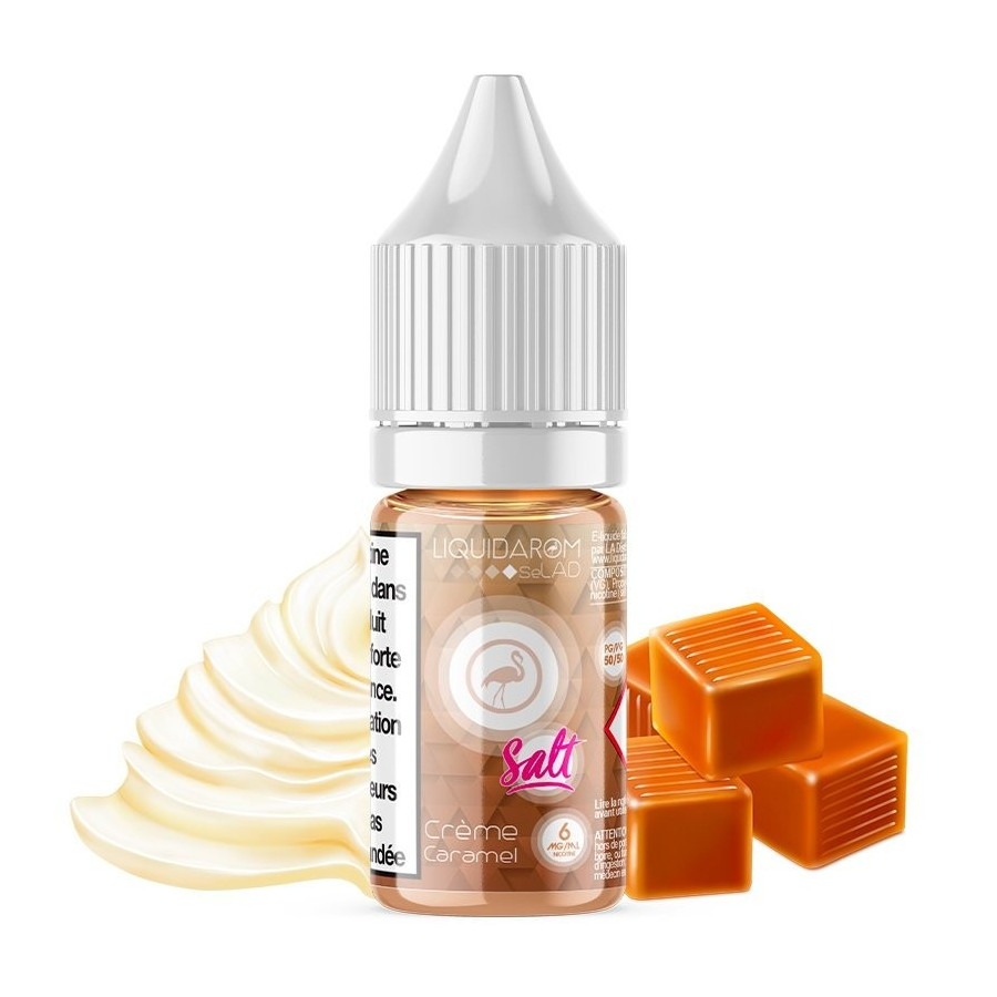 Crème Caramel 10ml Nic Salts - SeLad by Liquidarom