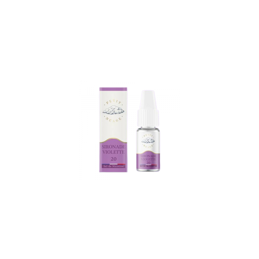 Sironade Violette - Salt 10ml - Petit Nuage (5 pièces)