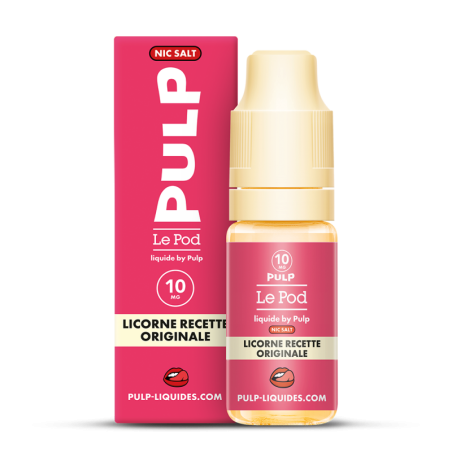Licorne Recette Originale 10ml Le Pod Liquide - Pulp (10 pièces)