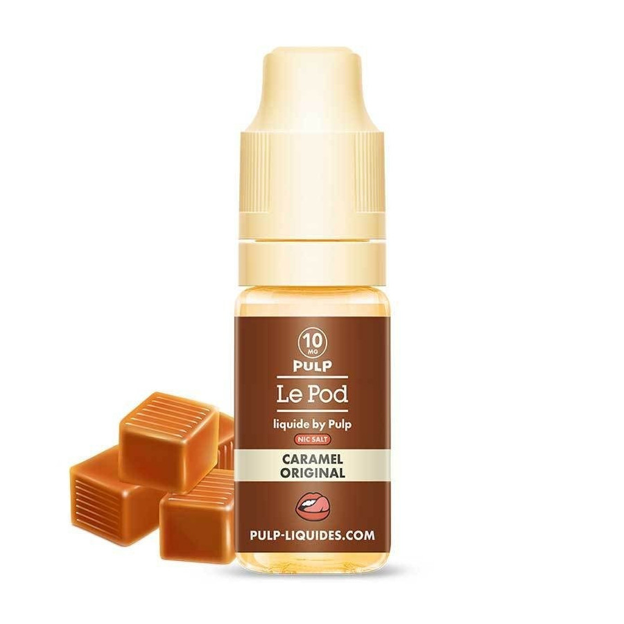 Caramel Original Nic Salt Le Pod liquide by PULP 10ml