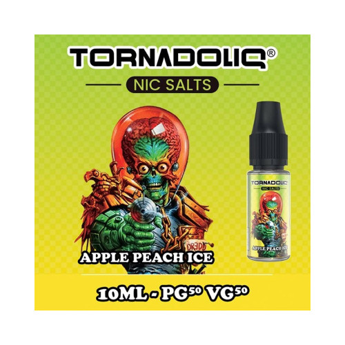 Tornadoliq - Nic Salt - Apple Peach Ice 10