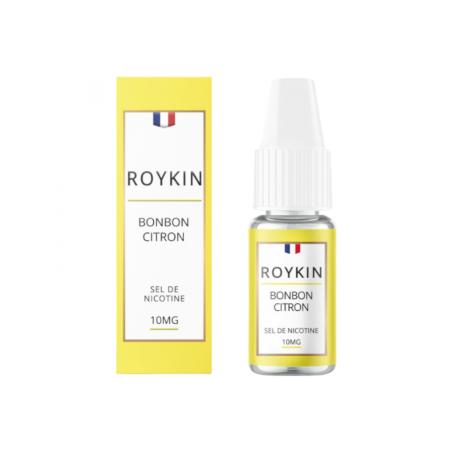 Bonbon Citron - Salt 10ml - Roykin (5 pièces)