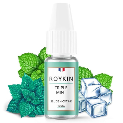 Triple Mint sels de nicotine Roykin 10ml