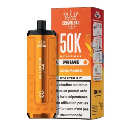 Crown Bar Al Fakher Hyper Max Prime 50k