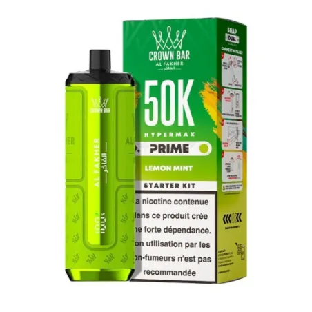 Crown Bar Al Fakher Hyper Max Prime 50k