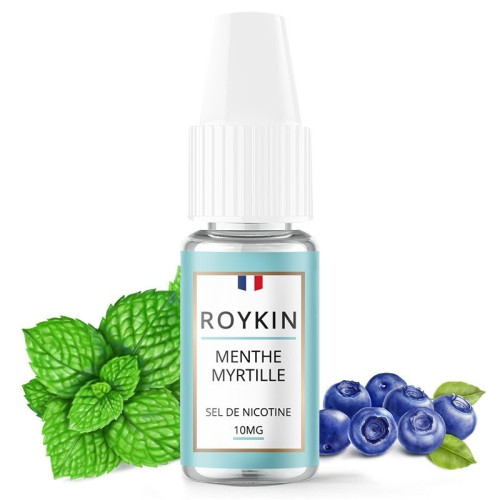 Menthe Myrtille sels de nicotine Roykin 10ml