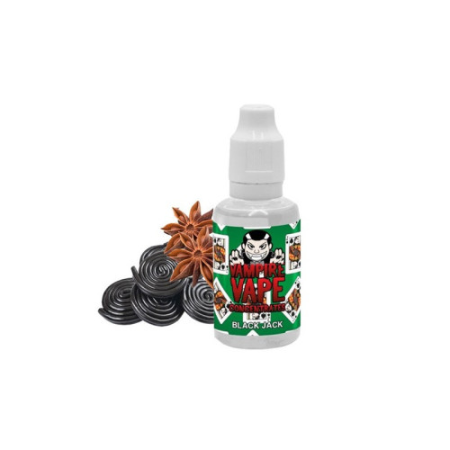Black Jack 10ml Nic Salts Vampire Vape (10 pièces)