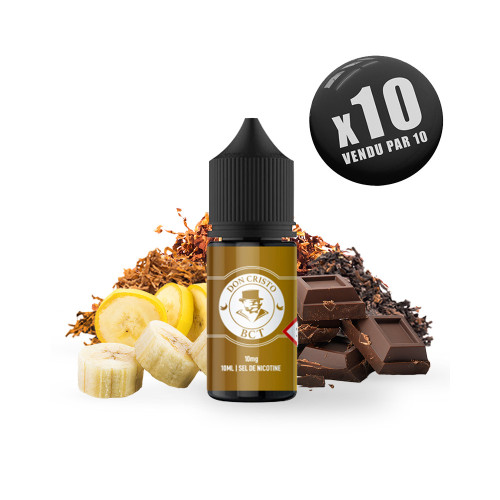 Don Cristo BCT Sel de Nicotine 10ml - PGVG Labs (pack de 10)