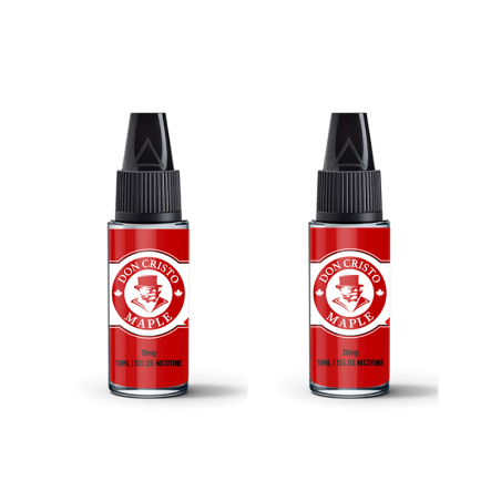 Don Cristo Maple Sel de Nicotine 10ml - PGVG Labs (pack de 10)