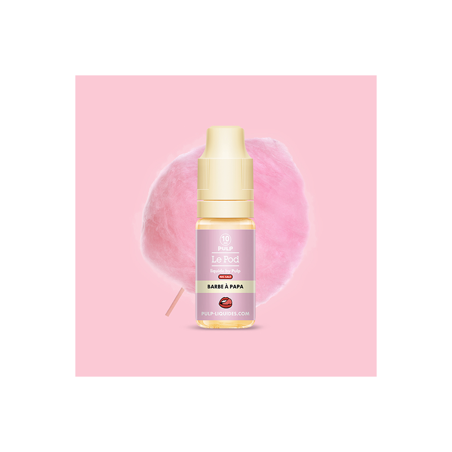 Barbe à Papa 10ml Le Pod Liquide - Pulp (10 pièces)