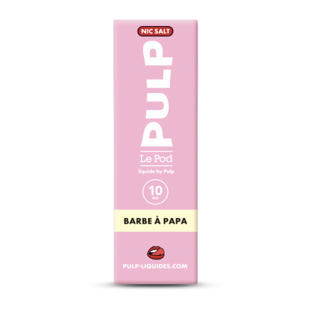Barbe à Papa 10ml Le Pod Liquide - Pulp (10 pièces)