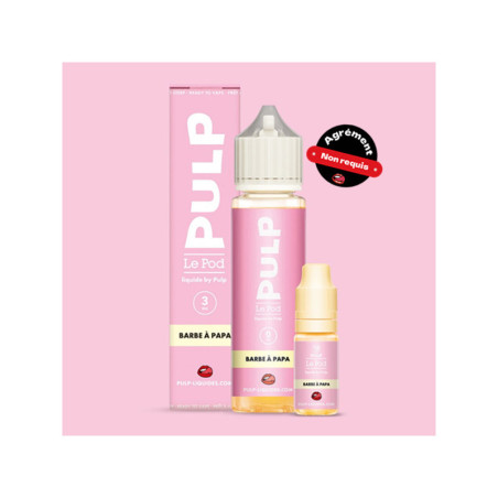 Barbe à Papa 10ml Le Pod Liquide - Pulp (10 pièces)