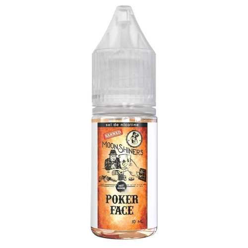 Poker Face Sels de Nicotine Moonshiners 10ml