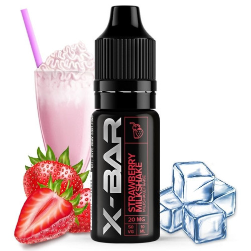 Strawberry Milkshake Sels de nicotine X-Bar 10ml