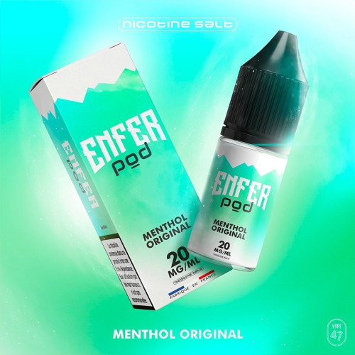Menthol Original Salts Enfer Pod 10ml