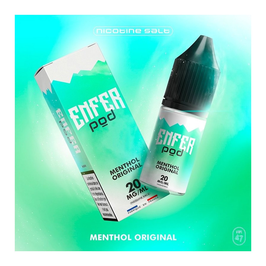 Menthol Original Salts Enfer Pod 10ml