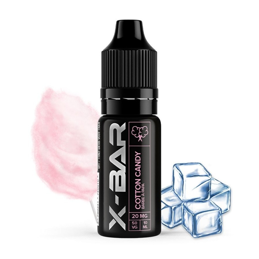 Cotton Candy Sels de nicotine X-Bar
