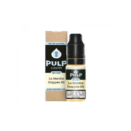 Pulp NS Le Menthe Frappée 10ML par 10 - Pulp Nic Salt