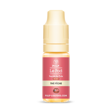 Thé Pêche Nic Salt Le Pod Liquide Pulp 10ml