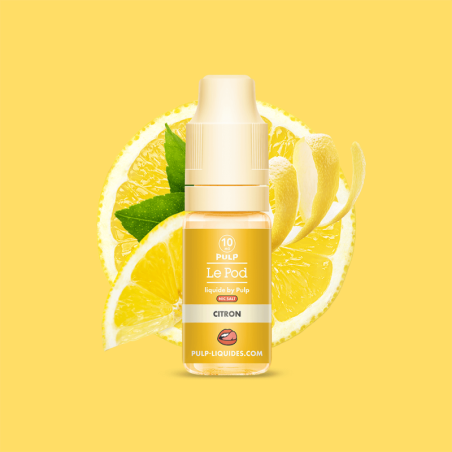 Thé Pêche Nic Salt Le Pod Liquide Pulp 10ml