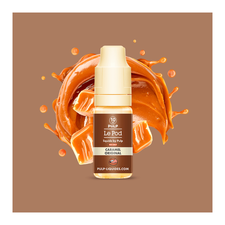 Caramel Original Nic Salt Le Pod Liquide Pulp 10ml