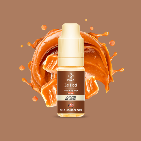 Caramel Original Nic Salt Le Pod Liquide Pulp 10ml