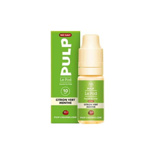 Citron Vert Menthe Nic Salt Le Pod Liquide Pulp 10ml