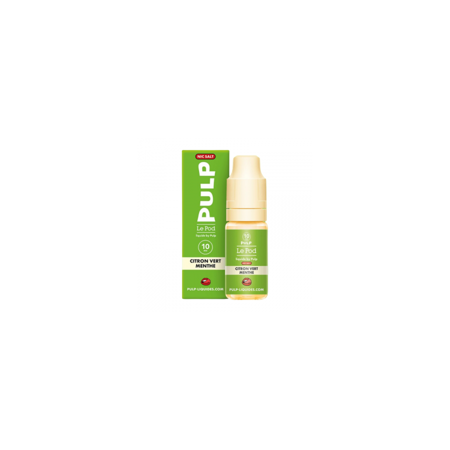 Citron Vert Menthe Nic Salt Le Pod Liquide Pulp 10ml
