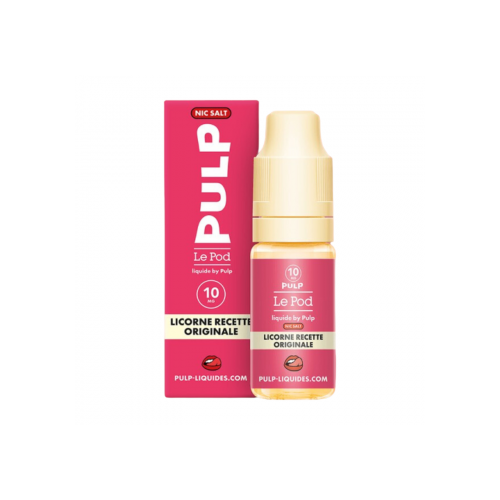 Licorne Recette Originale Nic Salt Le Pod Liquide Pulp 10ml