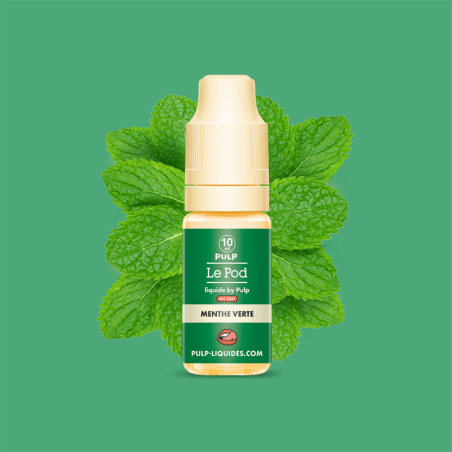 Menthe Verte Nic Salt Le Pod Liquide Pulp 10ml