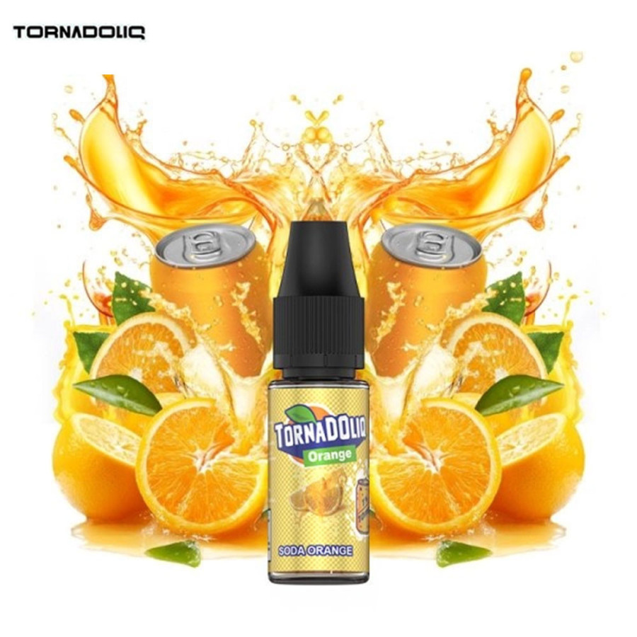 Soda Orange 10ml Nic Salt - Tornadoliq