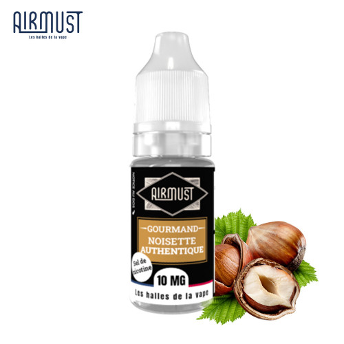 Noisette Authentique 10ml Nic Salt - Airmust