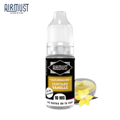 Custard Vanille 10ml Nic Salt - Airmust