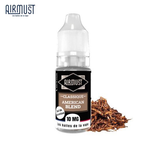 American Blend 10ml Nic Salt - Airmust