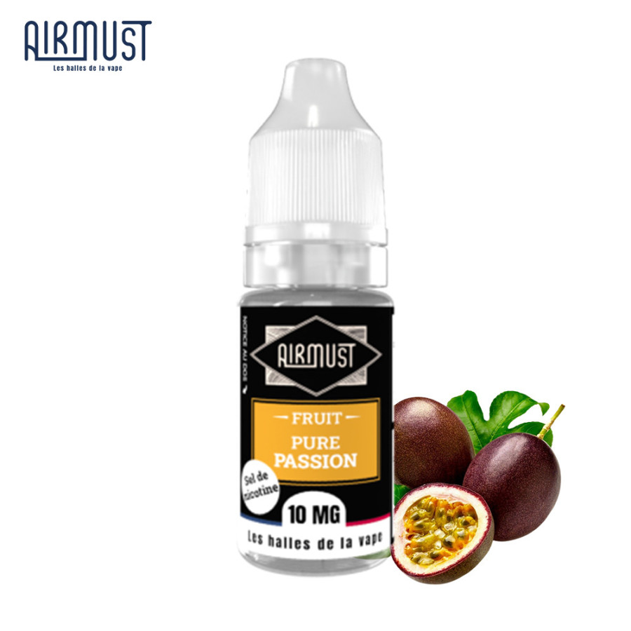 Pure Passion 10ml Nic Salt - Airmust
