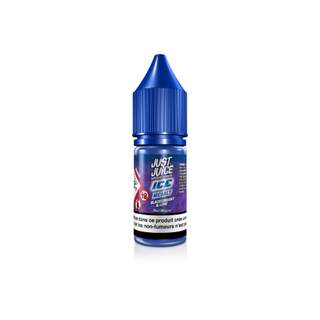 Blackcurrant & Lime Nic Salt Ice Just Juice 10ml