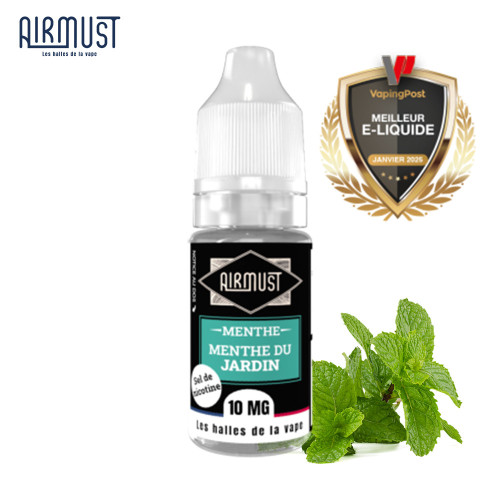 Menthe du Jardin 10ml Nic Salt - Airmust