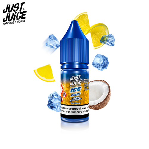 Citron & Coconut Nic Salt Ice Just Juice 10ml