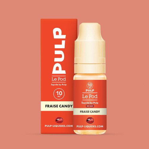 Fraise Candy 10ml Nic Salt - Le Pod Liquide by Pulp