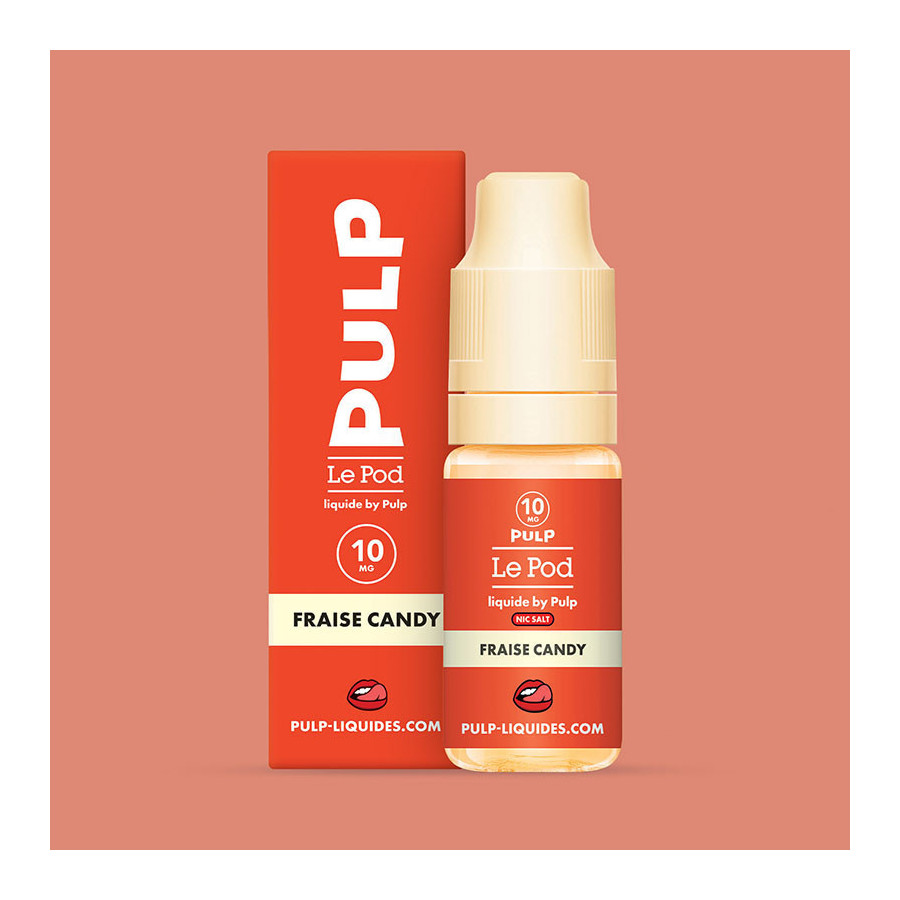 Fraise Candy 10ml Nic Salt - Le Pod Liquide by Pulp