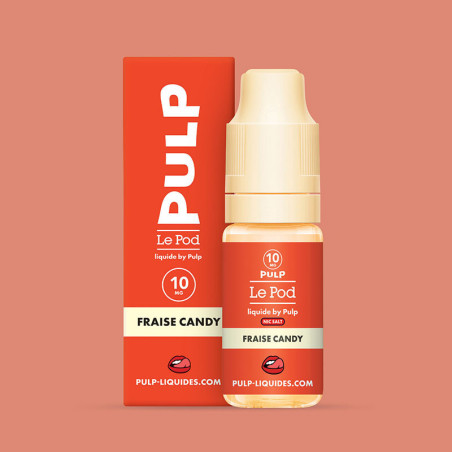 Fraise Candy 10ml Nic Salt - Le Pod Liquide by Pulp