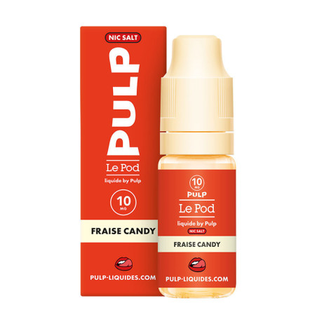 Fraise Candy 10ml Nic Salt - Le Pod Liquide by Pulp