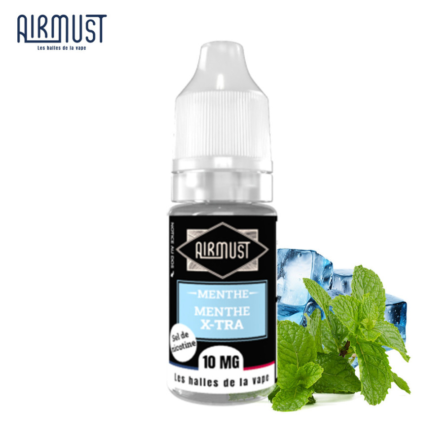Menthe X-Tra 10ml Nic Salt - Airmust