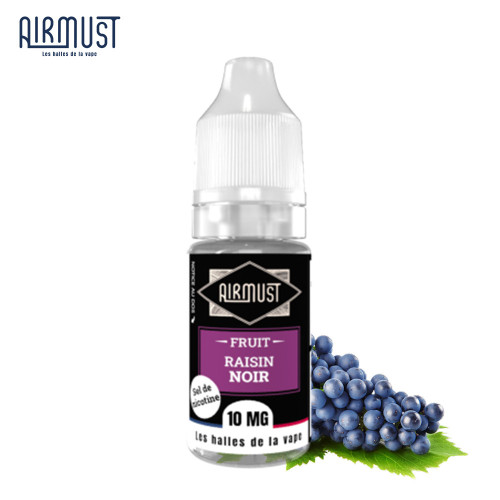Raisin Noir 10ml Nic Salt - Airmust