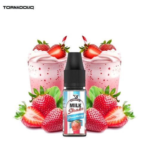 Strawberry Milkshake 10ml Nic Salt - Tornadoliq