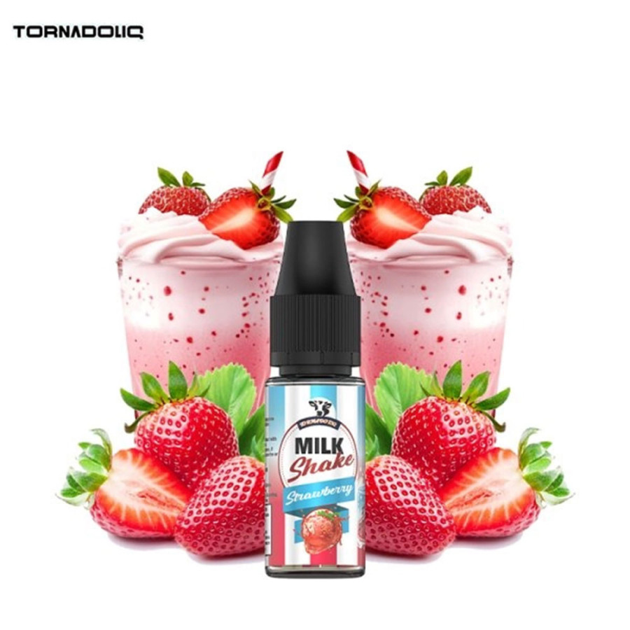 Strawberry Milkshake 10ml Nic Salt - Tornadoliq