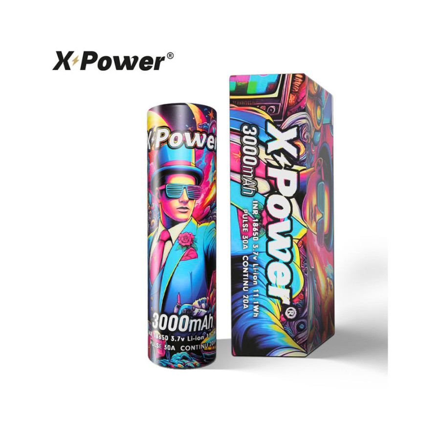 X POWER 18650 3000MAH 30A / 2PCS